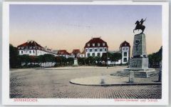 66111 W6600 Saarbrücken - Ulanen-Denkmal, Schloß