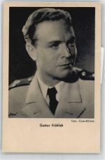 Fröhlich, Gustav Filmschauspieler