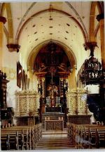 31195 W3206 Lamspringe - Klosterkirche Innenraum AKU1