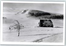 79868 W7828 Herzogenhorn , Schwarzwald - Winter- Karte, Herzogenhorngasthaus