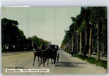 Buenos Aires Lithographie Palermo Avenida Sarmiento