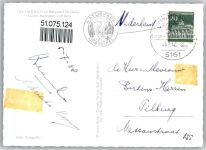52396 W5169 Heimbach , Eifel - Ortsansicht, Kleiner Marktplatz, Burg