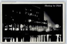 20095 W2000 Hamburg - Hamburg bei Nacht, Alsterarkaden