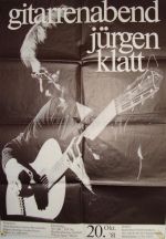 Klatt, Jürgen Plakat ca. 60cm x 83cm Zirkus