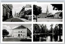 76726 W6728 Germersheim - Ortspartien, Marktplatz, Kirche