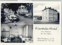 61348 W6380 Bad Homburg v d Höhe - Eisenbahn-Hotel