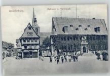 06484 O4300 Quedlinburg - Rathaus, Marktplatz