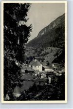 82467 W8100 Garmisch - Kirche, Ortsansicht