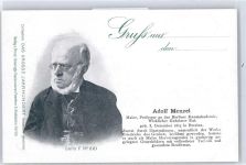 Menzel, A. Künstlerkarte