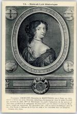 Franscoise d'Aubigne Adel Frankreich Künstlerkarte