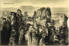 01847 O8351 Bastei - Leporello, Basteibrücke