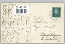 25813 W2250 Husum , Nordsee - Totalansicht, Gedicht von Theodor Storm