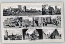 91550 W8804 Dinkelsbühl - Teilansichten, tausendjährige Stadt