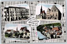 83512 W8090 Wasserburg a. Inn - Residenz, Rathaus, Burghäuser, Kirche