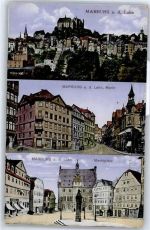 35037 W3550 Marburg - Burg, Markt, Marktplatz, Denkmal