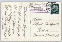 14641 O1550 Nauen , Havelland 1938 - Landpoststempel Tarmow
