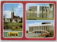 44532 W4670 Lünen - Kirche, Wasserfontaine