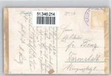 87600 W8950 Kaufbeuren Lithographie Obere Kaiser Max Strasse Neptunbrunnen