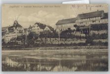 74177 W7107 Jagstfeld - Badhotel Bräuninger, Blick vom Neckar