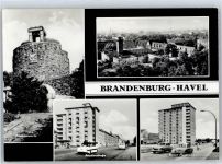 14770 O1800 Brandenburg an der Havel - Friedenswarte Friedensstrasse Hochhaus