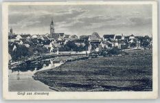 93326 W8423 Abensberg , Hallertau - Kirche
