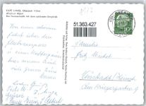 87541 W8973 Oberjoch 1959 - Cafe Lanig Terrasse
