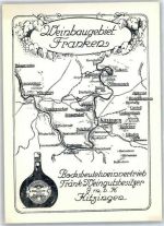 97318 W8710 Kitzingen - Weinbaugebiet Franken, Wein