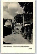 68526 W6802 Ladenburg - Feuerleitergasse mit Neunhellerhaus