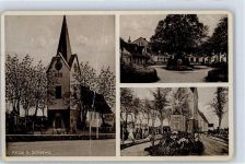 24848 W2382 Kropp b Schleswig - Kirche Kriegerdenkmal