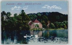 21614 W2150 Neukloster , Niederelbe - Mühlenteich mit Forsthaus