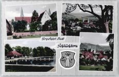 36381 W6490 Schlüchtern - Kloster, Schwimmbad, Wappen