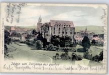 65510 W6270 Idstein 1902 - Blick vom Tiergarten