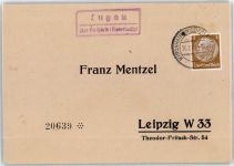 03253 O7981 Doberlug-Kirchhain - Landpoststempel Lugau