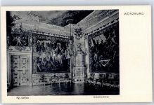 97070 W8700 Würzburg - Schloss, Gobellinzimmer