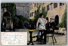 69115 W6900 Heidelberg , Neckar - 1905, Stiudent, Gastwirtschaft