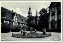 64711 W6120 Erbach , Odenw - Schlosshof Kirchturm
