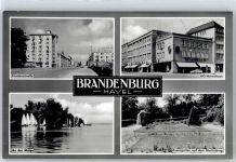 14770 O1800 Brandenburg an der Havel - Friedensstrasse Warenhaus An der Malge Rosengarten
