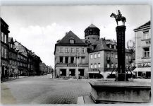 95444 W8580 Bayreuth - Sternplatz mit Reiternrunnen