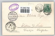 72639 W7442 Neuffen Lithographie