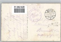 Arys Orzysz 1916 - Zerstörtes Sanderling´sches Wohnhaus