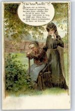 Grab des Sohnes AKU2 Liebe 1905 Prägedruck