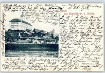 74831 W6953 Gundelsheim , Württ 1902 Lithographie Schloss Hornegg
