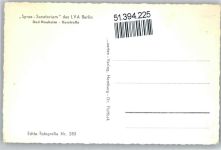 61231 W6350 Bad Nauheim - Spree-Sanatorium des LVA Berlin