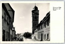 96260 W8628 Weismain - Hauptstrasse mit Kirche