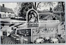 48249 W4408 Karthaus , Westf Klapp AK Gasthaus Kloster-Schänke