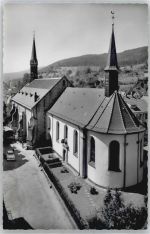 69250 W6917 Schönau , Odenw - Kath. Kirche Ev. Kirche