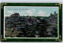 Simla - View of Simla from the Bazar