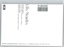 Originalunterschrift Norden, Ulla Schlagersänger