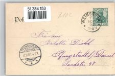 74189 W7102 Weinsberg 1902 - Kirche Weibertreu