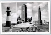 26757 W2972 Borkum - Leuchtturm